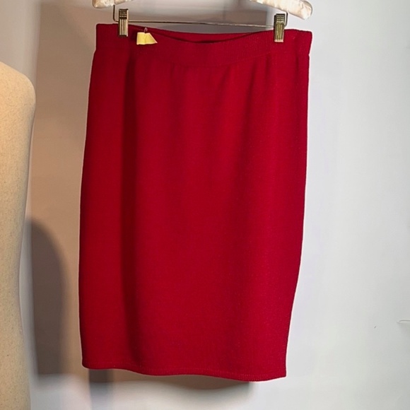 ST. JOHN COLLECTION KNIT SKIRT - Picture 1 of 3